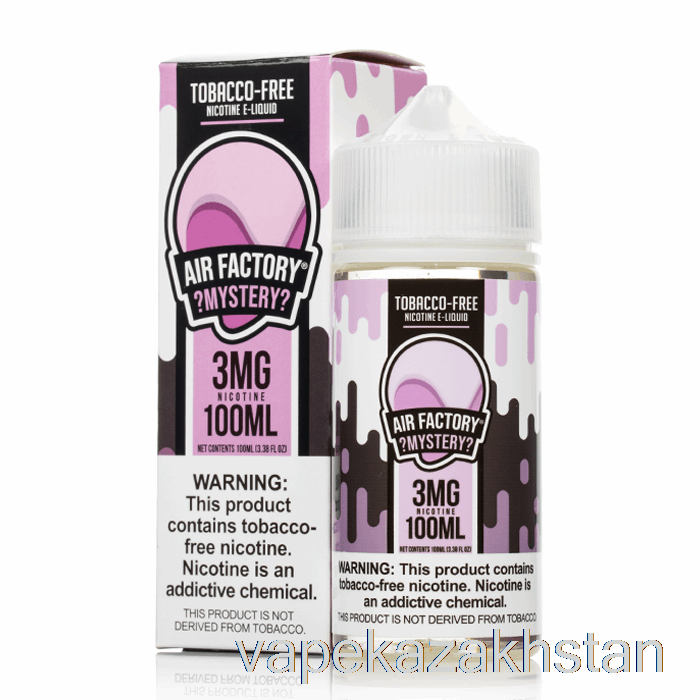 Vape Disposable Mystery - Air Factory Synthetic - 100mL 3mg